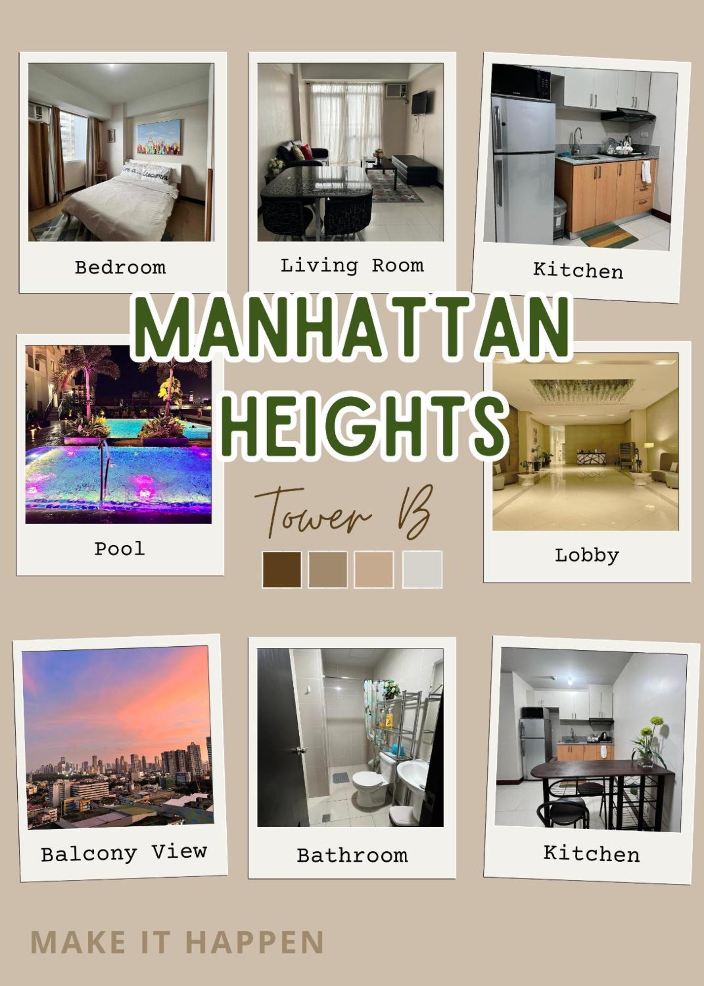 Manhattan Heights Towerb In Araneta Cubao 5Mins Walk To Smart Araneta Manila Exterior foto